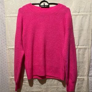 GAP Hot Pink Crew Neck Sweater